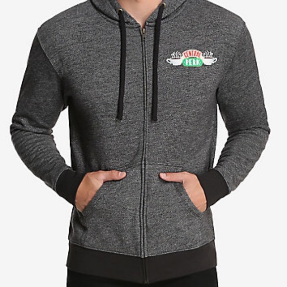BoxLunch Other - New Friends Central Perk Hoodie Zippered Sweater!